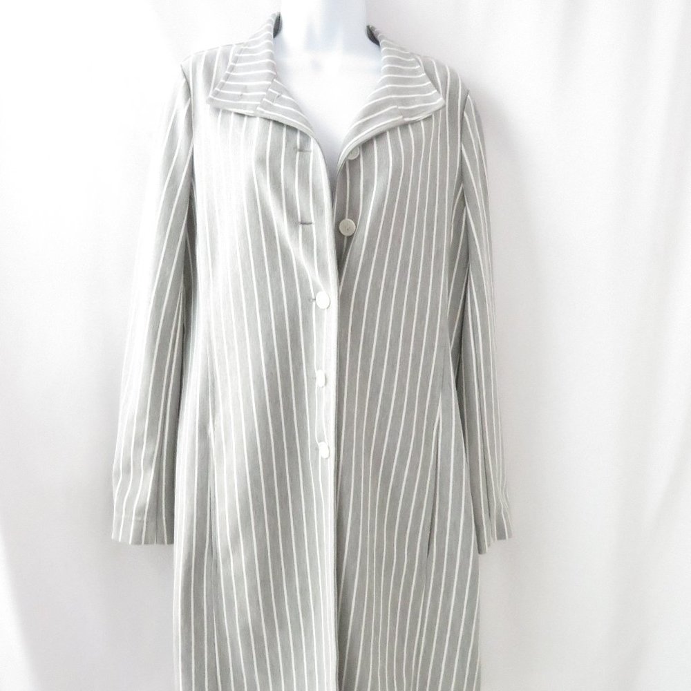 FINAL SALE 209 West Striped Jacket Coat